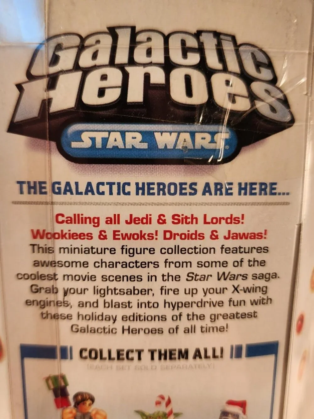 MINT IN BOX Galactic Heroes STAR WARS Stocking Stuffer action figure set